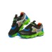 Skechers SKECH-AIR Bolt Cushioned Slip-Resistant Abrasion-Resistant Kids Lifestyle Shoes Black Green Teenagers 37