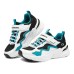 Skechers Kids BOYS Anti-Slip Wear-Resistant Kids Lifestyle Shoes White Blue Kids' White Black Blue, 30