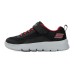 Skechers Comfy Flex 2.0 Slip Resistant Cushioning Low Top Kids Lifestyle Shoes Black Red Teenagers 36