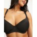 ASOS DESIGN Fuller Bust moulded t-shirt bra in black Черный, US 36 H