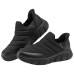 Skechers Slip Ins Anti-Slip Wear-Resistant Low-Top Casual Shoes Men's Black Черный, 45.5