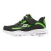 Skechers Wear-Resistant Breathable Slip-Resistant Casual Shoes Black/Lemon Teenagers 32