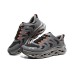Skechers Anti-Slip Wear-Resistant Low-Top Running Shoes Men's Gray Black Серый черный, 42.5