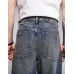 ASOS DESIGN super baggy jeans in mid wash blue Синий, W28 L30