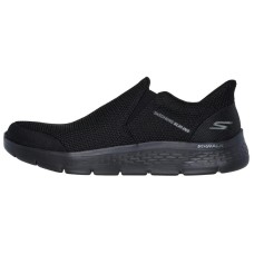 Skechers Go Walk Fle Anti Slip Wear Resistant Low Top Casual Shoes Men's Black Черный, 40