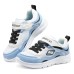 Skechers Cushioning Wear Resistant Kids Lifestyle Shoes White Blue Teenagers WHITE/LIGHT BLUE, 34