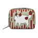 Skechers LeSportsac Collaboration Fabric Clutch Medium Size Unisex T320 Naughty Kitten T320 Playful Kitten, Medium Size