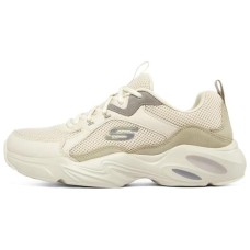 Skechers Stamina Airy Cushioning Anti-Slip And Wear-Resistant Low-Top Chunky Sneakers Men's Ivory 41.5