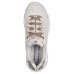 Skechers Slip Resistant Low Top Casual Shoes Women's Gray Gold Gray Gold, 36.5