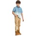 Skechers Kids Shirt Light Denim Blue Teenagers Light denim blue/04HD, 120