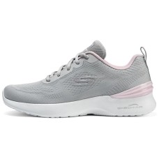 Skechers Cushioning Low-Top Running Shoes Women's Gray Серый, 35