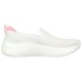 Skechers Cushioned Slip-Resistant Low-Top Casual Shoes Women's White Pink Белый Розовый, 38