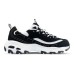 Skechers D'LITES Non-slip Wear-resistant Shock Absorption Low-Top Chunky Sneakers Women's Black White Черный, 35.5