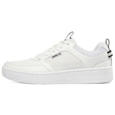 Skechers Sport Court 92 Anti-Slip Wear-Resistant Low-Top Casual Skateboard Shoes Men's White 40