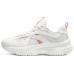 Skechers Anti Slip Wear Resistant Low Top Casual Shoes Women's White Pink Белый Розовый, 38.5