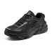 Skechers D'LITES Surfing Cushioning Anti-Slip And Wear-Resistant Low-Top Chunky Sneakers Men's Black Черный, 44