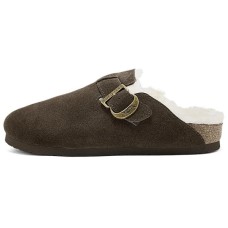 Skechers Modern Comfort Abrasion-Resistant Slip-Resistant Wrap-toe Slippers Women's Chocolate Коричневый, 38