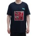 Skechers T-Shirts Unisex Black Черный, XS