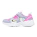 Skechers Slip Resistant Cushioning Abrasion Resistant Breathable Kids Lifestyle Shoes Purple Color Teenagers 27.5