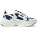 Skechers Cushioned Slip-Resistant Breathable Low-Top Casual Shoes Men's White Blue White blue, 43