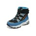 Skechers Kids' Outdoor Shoes Grade School Black/Light Blue, 36