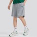 Skechers Casual Shorts Men's Medium Heather Gray Medium Heather Gray 004F, S