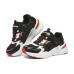 Skechers Anti-Slip Wear-Resistant Kids Lifestyle Shoes Black Red Teenagers Красно-черный, 27.5