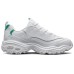 Skechers D'lites 1.0 Running Shoes White/Green 42.5