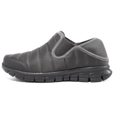 Skechers Synergy Anti Slip And Wear Resistant Warm Low Top Casual Shoes Women's Charcoal Gray 35