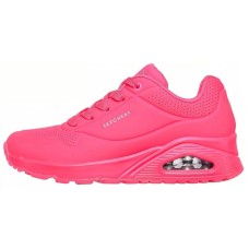 Skechers Uno Cushioning Anti-Slip And Wear-Resistant Low-Top Casual Shoes Women's Pink 35