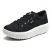 Skechers Bob's Anti-Slip Wear-Resistant Low-Top Casual Shoes Women's Черно-белый, 36.5