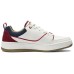 Skechers Cushioning Breathable Low-Top Skateboard Shoes Men's White Red Blue White Red Blue, 39