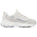 Skechers D'LITES 1.0 Slip Resistant, Abrasion Resistant, Cushioning, Breathable Low Top Chunky Sneakers Women's White Белый, 35