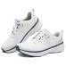 Skechers Sport Slip-Resistant Breathable Low-Top Casual Shoes Men's White Blue Белый, 44