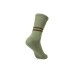 Skechers Mid-Calf Socks Unisex 2 Pack 2 Pack (Zelkova Wood/Beige/03EP), S