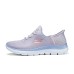 Skechers Slip Ins Slip-Ins Technology Anti-Slip Wear-Resistant Low-Top Casual Shoes Women's Purple Фиолетовый, 35.5