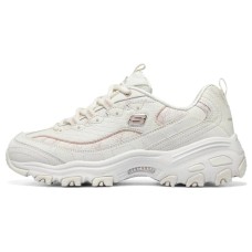 Skechers D'Lites 1.0 Shoes 'White Pink' Women's Бежевый, 36.5