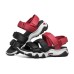 Skechers D'Lites 2.0 Sandals Black/Red/White Women's 35