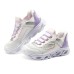 Skechers Hands Free Slip Ins Slip Resistant Cushioning Abrasion Resistant Kids Lifestyle Shoes White Purple Teenagers Белый Фиолетовый, 35