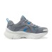 Skechers Anti-Slip Wear-Resistant Low-Top Running Shoes Men's Blue Gray Blue Gray, 42