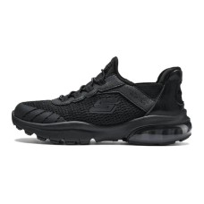 Skechers Slip Ins Cushioning Wear-Resistant Kids Lifestyle Shoes Black Kids' Черный, 33