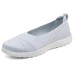 Skechers On The GO Fle Cushioning Slip Resistant Low Top Casual Shoes Women's Light Gray Серый, 37