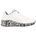 Skechers Uno Cushioned Slip-Resistant Abrasion-Resistant Low-Top Casual Shoes Women's White Black 35