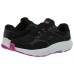 Skechers Women's GO Series Breathable Coverage Low Top Running Shoes Women's Black Purple Черно-фиолетовый, 37.5