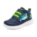 Skechers Anti Kick Cushioning And Abrasion Resistant Low Top Toddler Shoes Marine Blue Infant And Toddler Синий, 23
