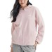 Skechers Velvet Jackets Women's Gray Pink/01NX Gray Pink/01NX, S