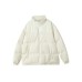 Skechers Sports Collection Puffer Jackets Unisex Cream Ecru cream ecru, L