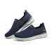 Skechers Del Retto Anti-Slip And Wear-Resistant Lightweight Low-Top Casual Shoes Men's Blue 44