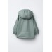 Прорезиненный дождевик со съемным капюшоном ZARA Голубой, 1½ лет (года) (86 cm)