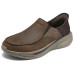 Skechers SKECHERS MENS USA Anti-Slip And Wear-Resistant Breathable Low-Top Casual Shoes Men's Dark Brown Коричневый, 45.5